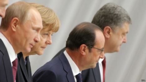 Украина: лидеры "четверки" договорились о наблюдателях